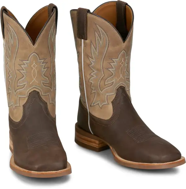 Workday Square Toe Rugged Riding Boots
