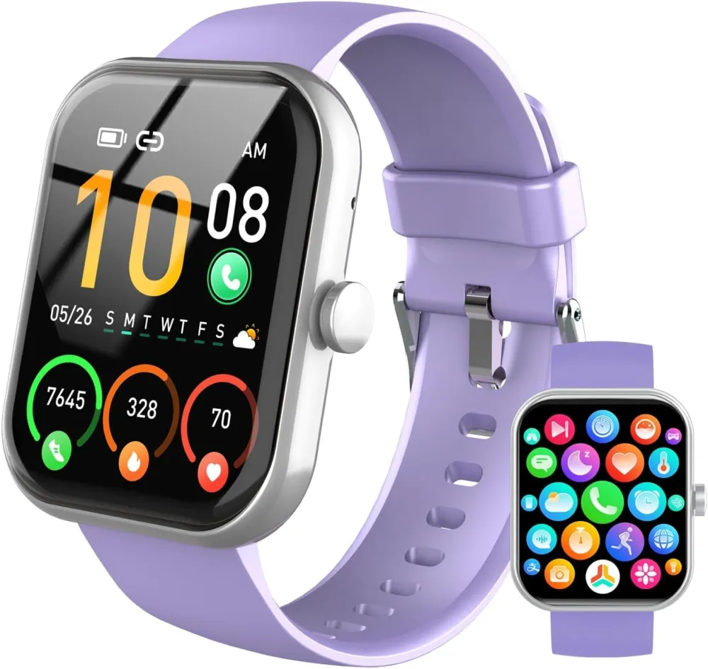 2026 Smart Watch for Men Women (Answer/Make Call), 1.96