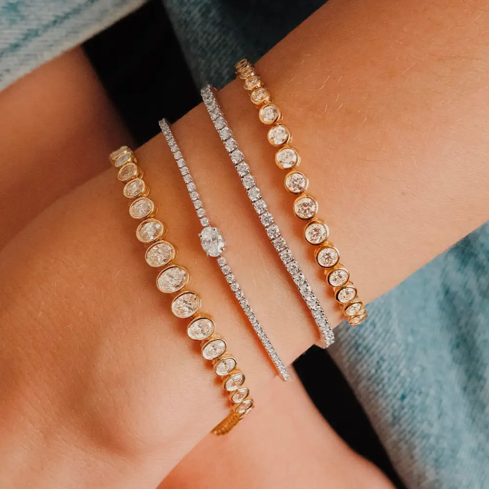 Delicate Classic Diamond Bracelet