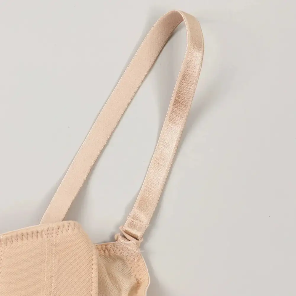 Bra with Triple-Row Band Adjustment