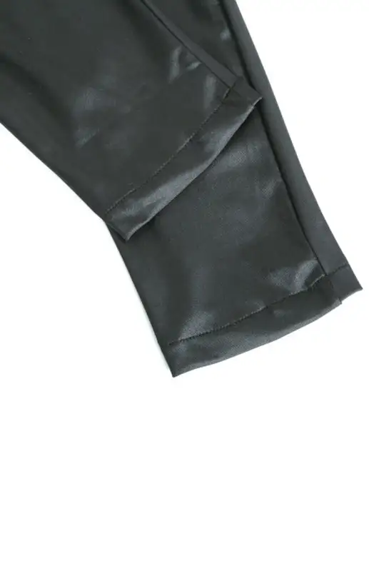 Pu Leather Feet Trousers Pants