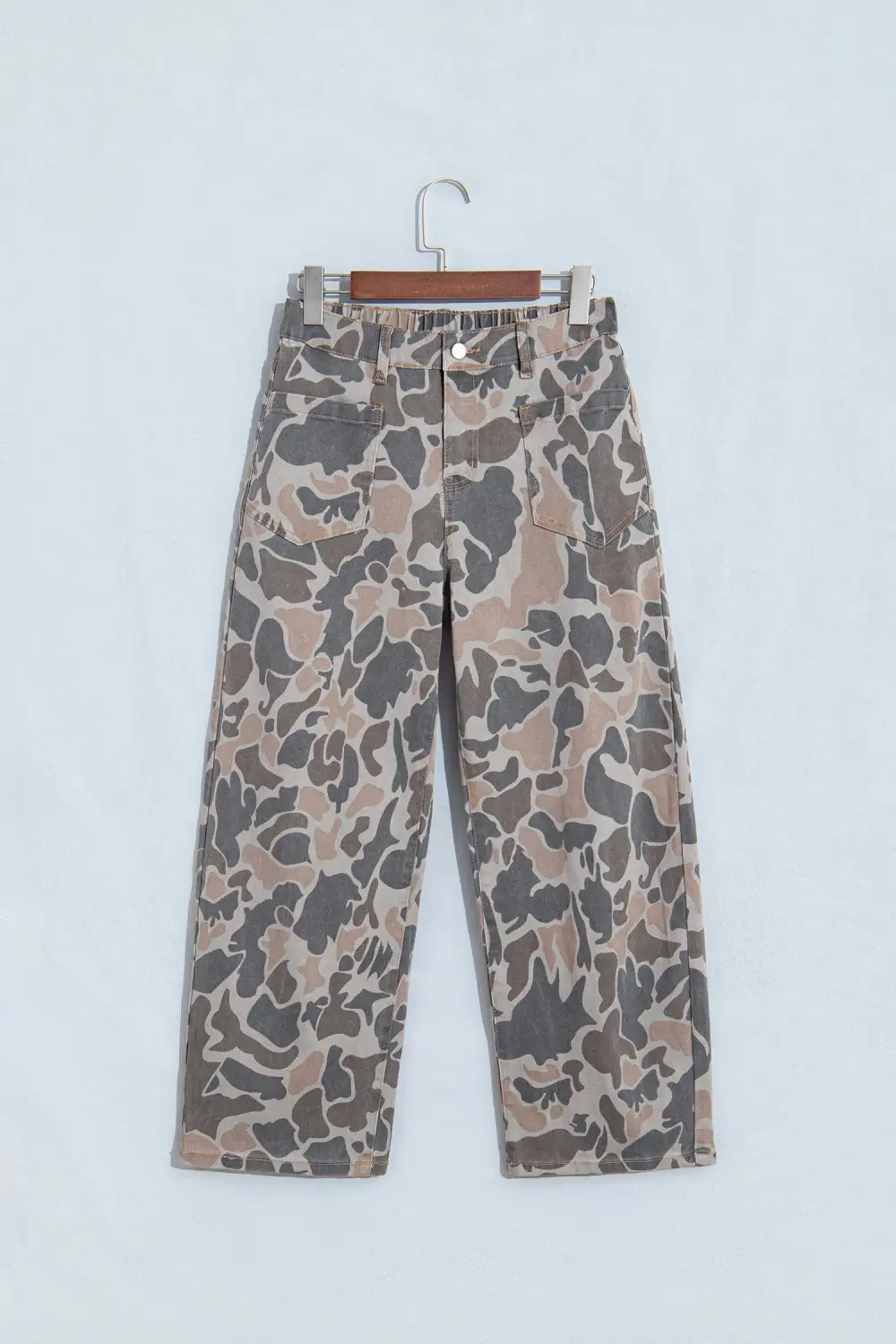 Women's Camouflage Shift Ankle Length Jeans
