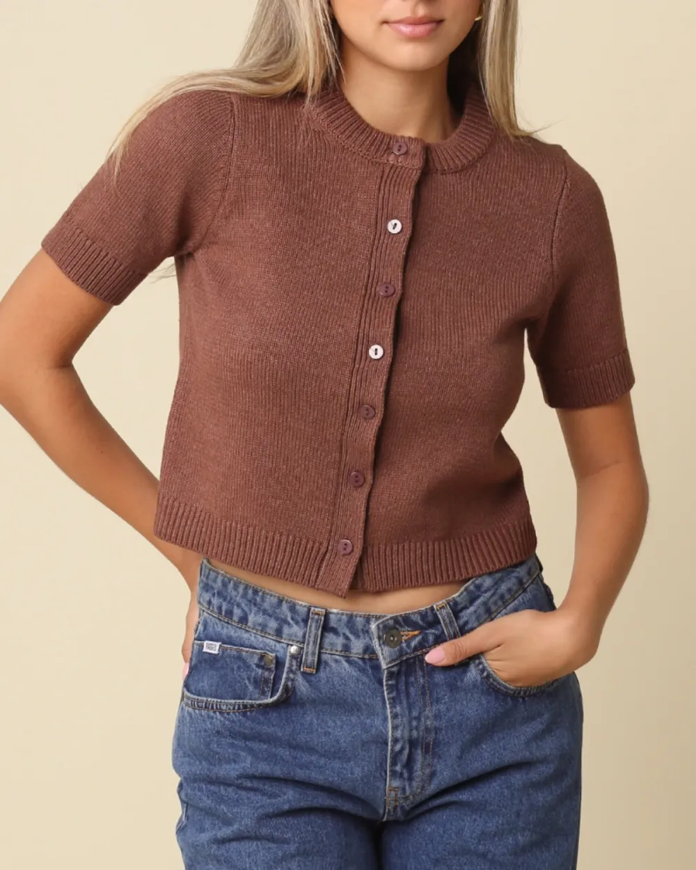 Relaxed Leia Short Sleeve Top