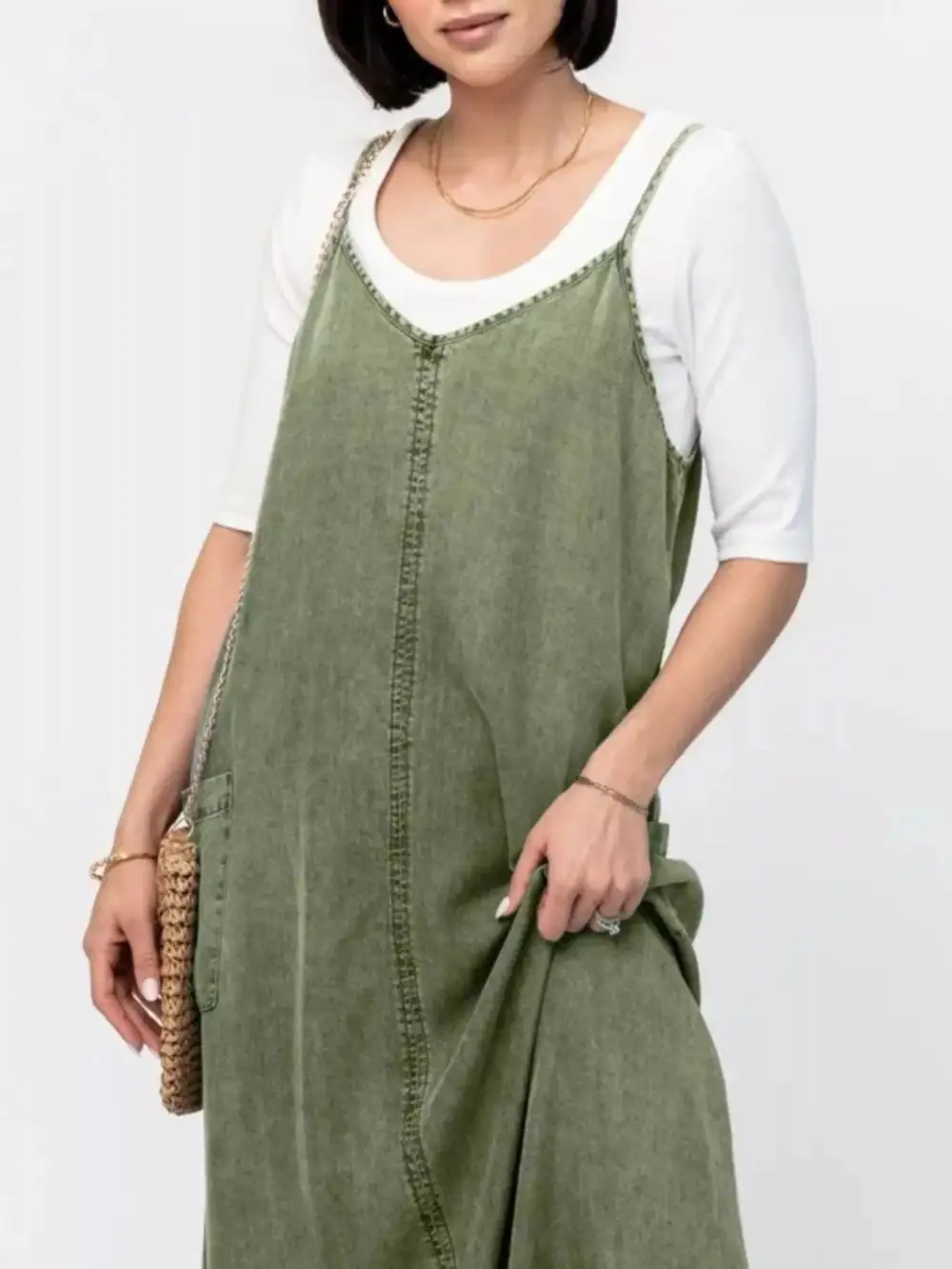 Denim Maxi Dress