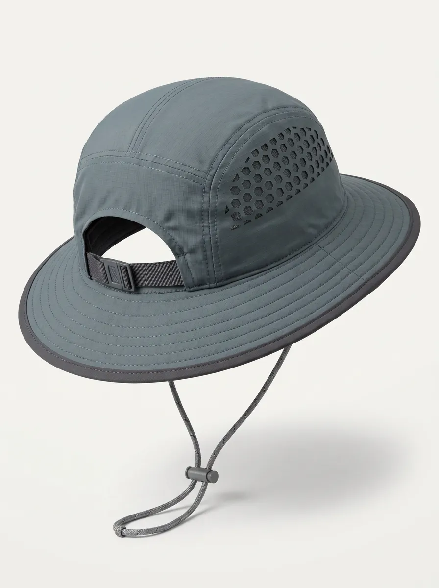 Breathable Mesh Printed Sun Hat