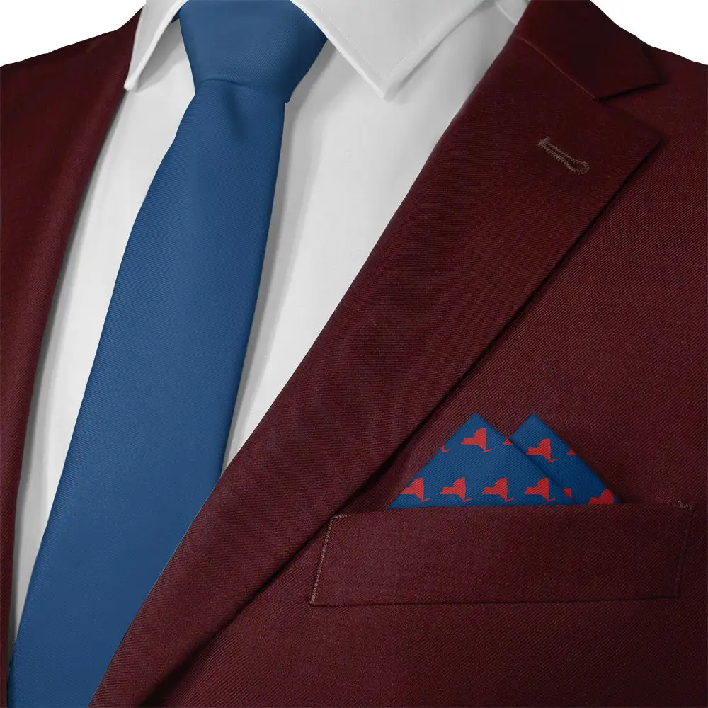 Neat Clean Suit Pocket Square