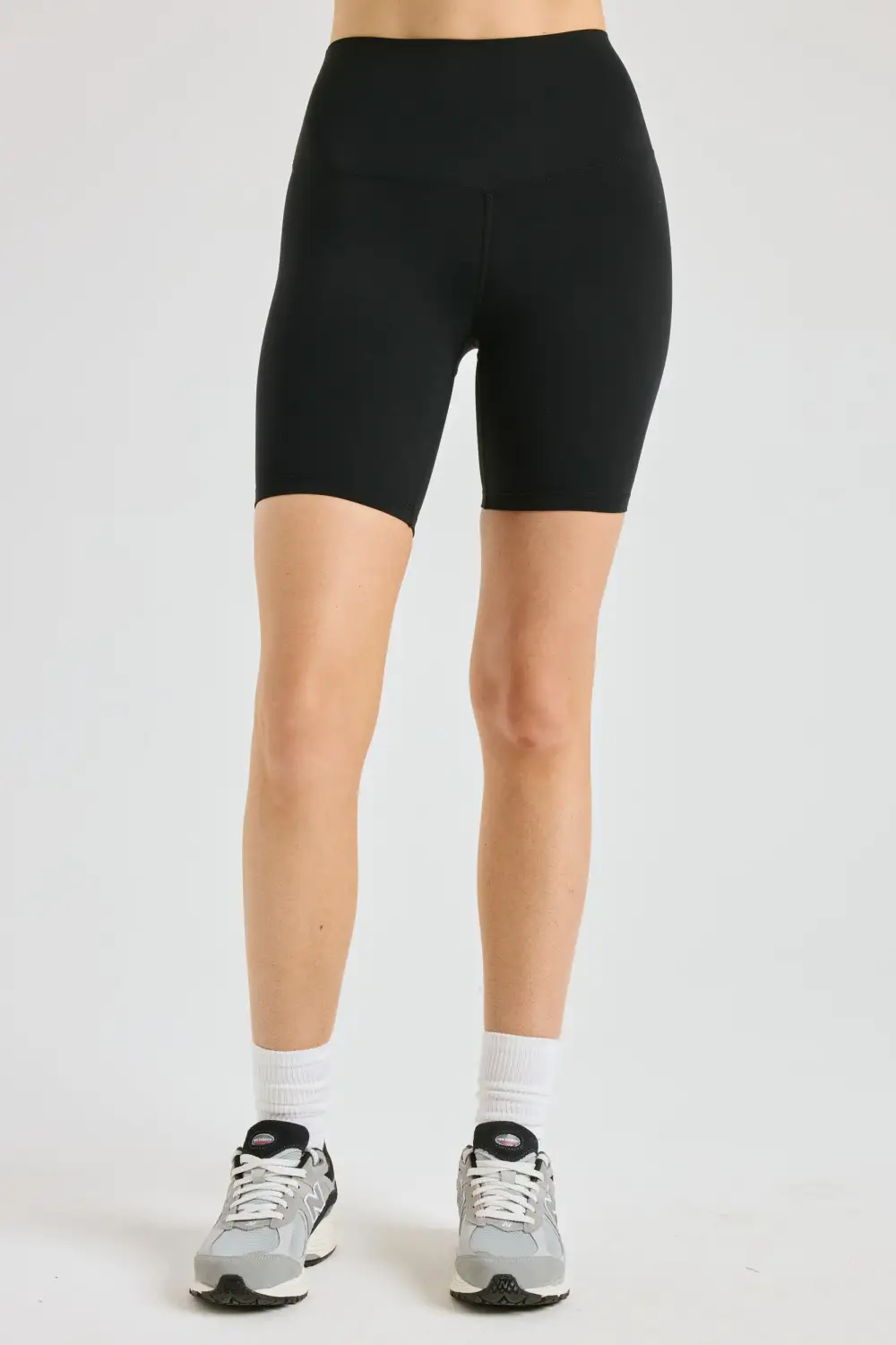 Mid-Length High-Waist Yoga Shorts