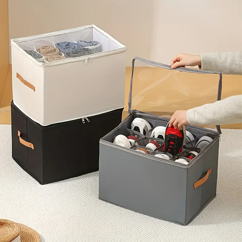 Foldable Oxford Fabric Shoe Organizer