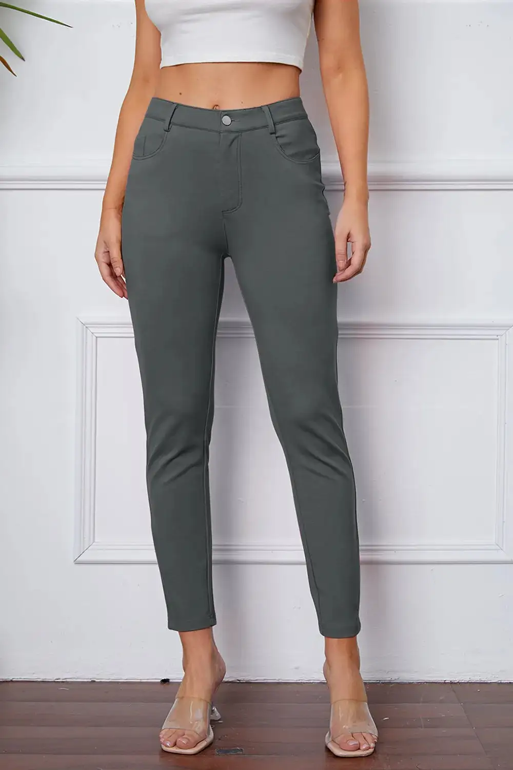 Pocketed Everyday Versatile Soft Pants