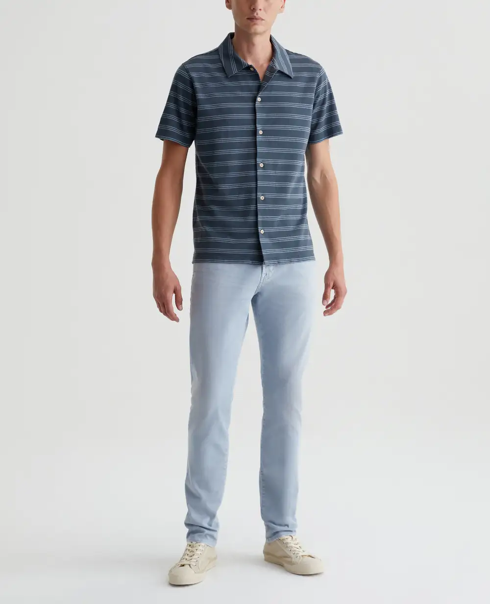 Men's Short Sleeve Button-Up Shirt
