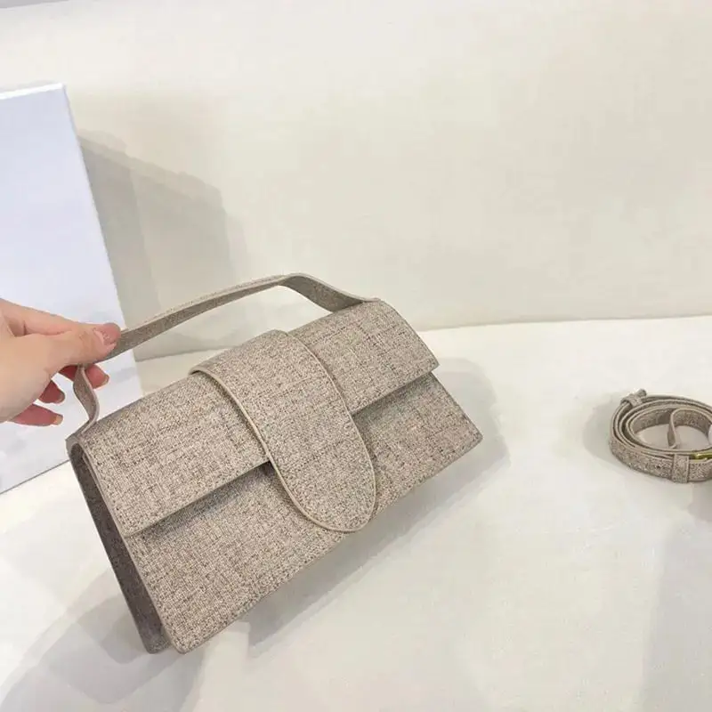 Versatile Designer: Various Handle Square Crossbody Bag