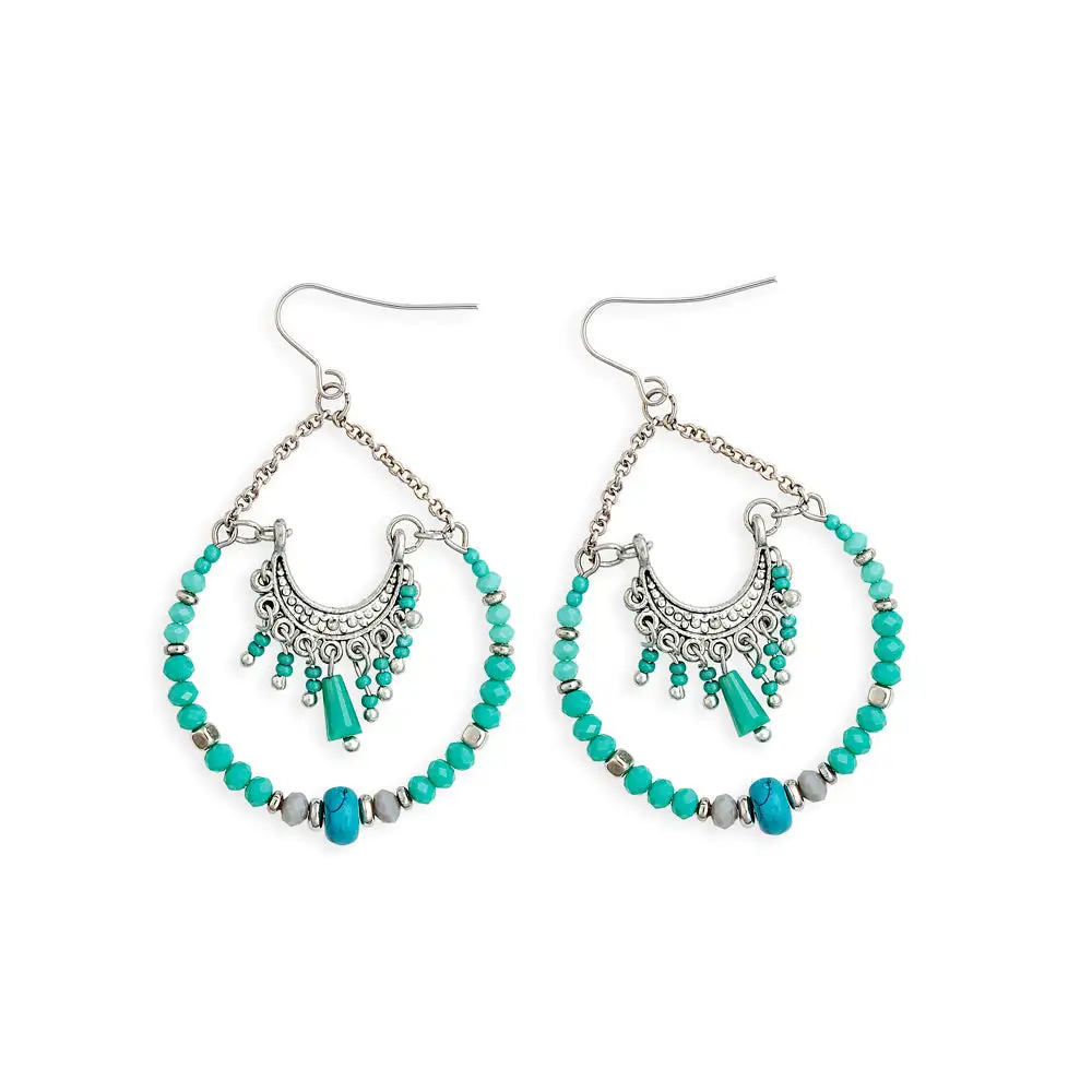 Ornate Playful Artful Statement Earrings