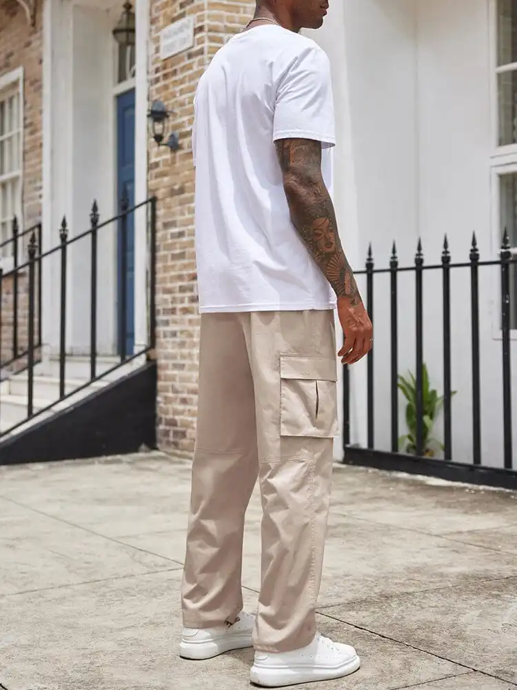Cotton Cargo Work Pants