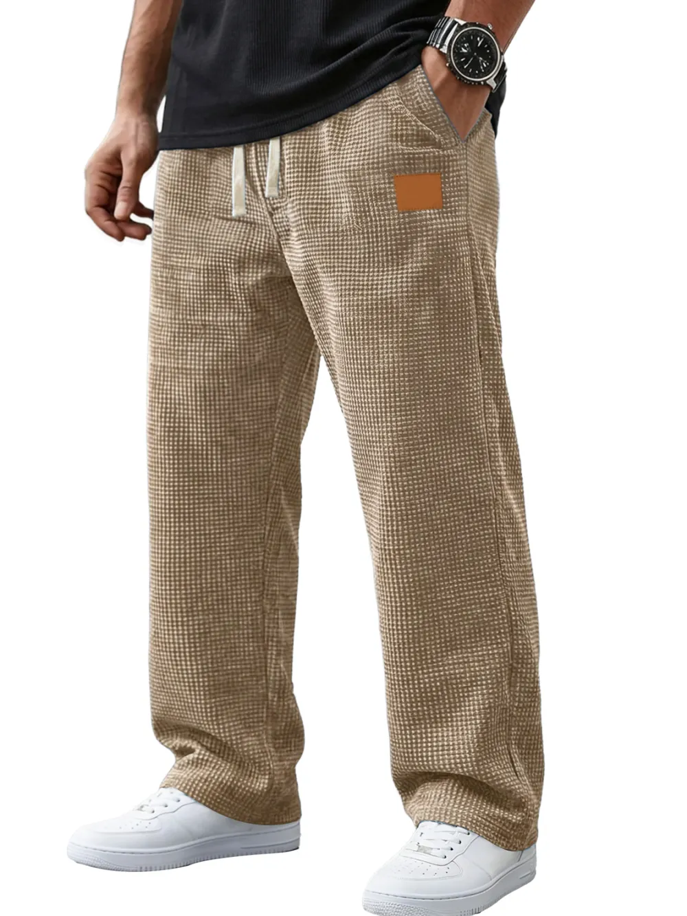 Corduroy Relaxed Casual Trousers