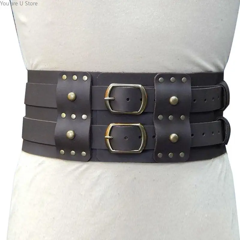 Tailored Leather Look Dress Belt