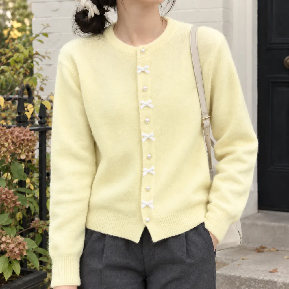 Bow Detail Cardigan