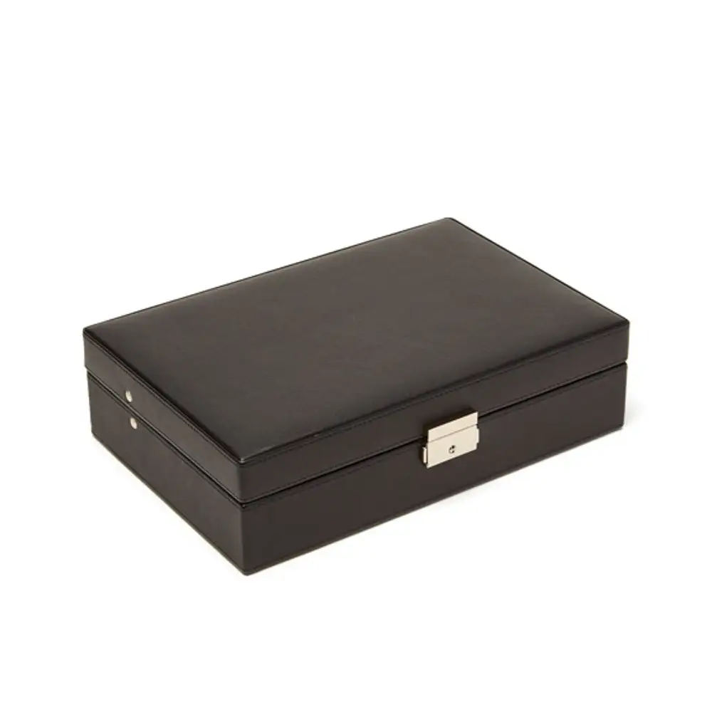 Mirror Lid Hinged Jewelry Storage Box