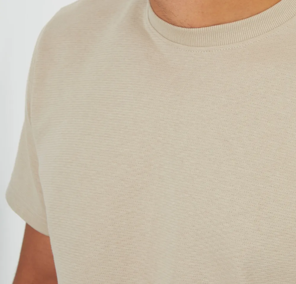 Men's Stone Textured T-Shirt
