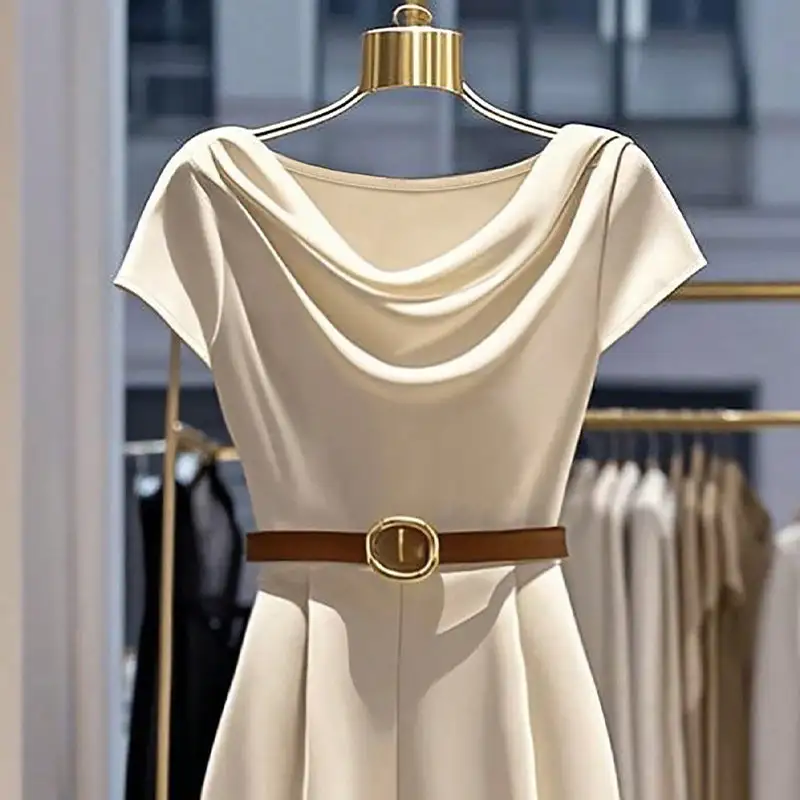 Professional Formal Office-Style Plain Jumpsuit