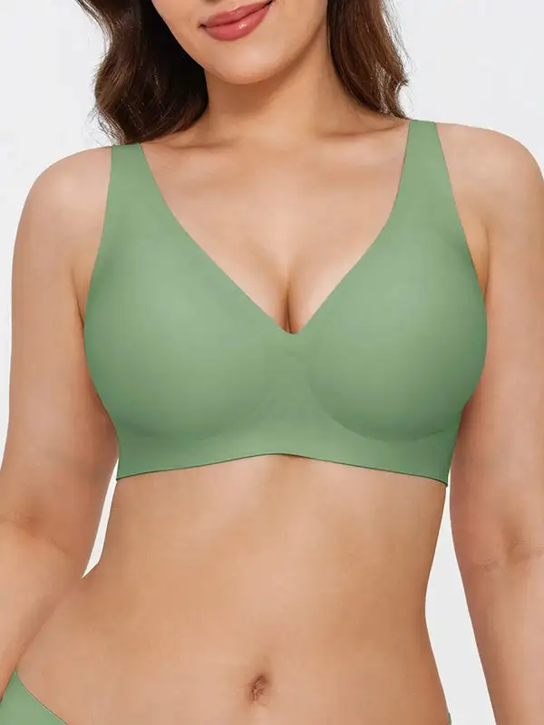 Seamless Wireless Flexible Comfort Bra