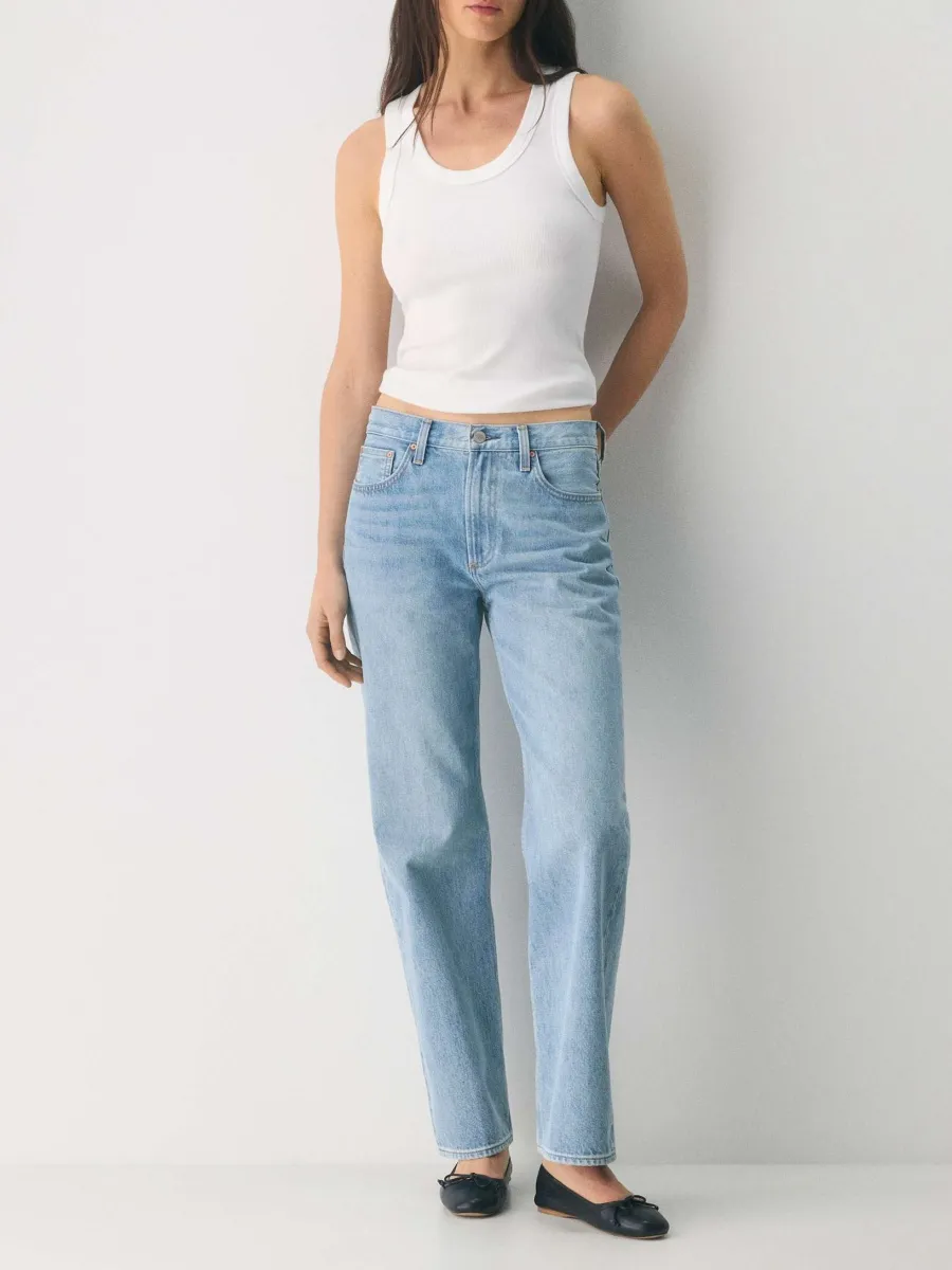 Straight Leg Jeans
