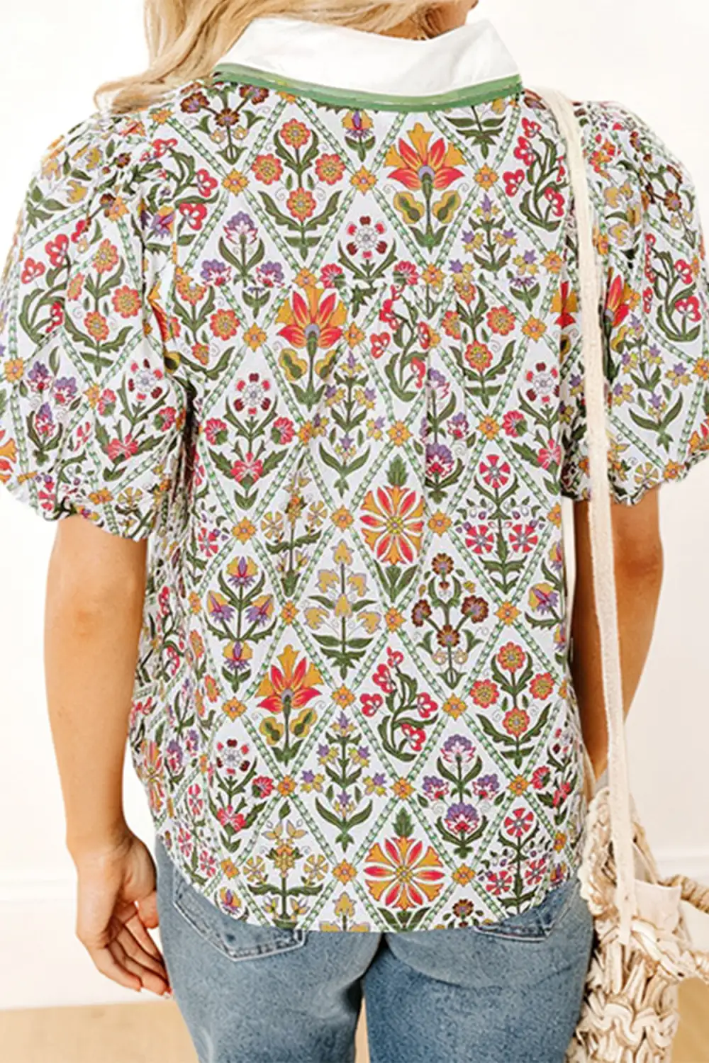 Women's Floral Print Blouse
