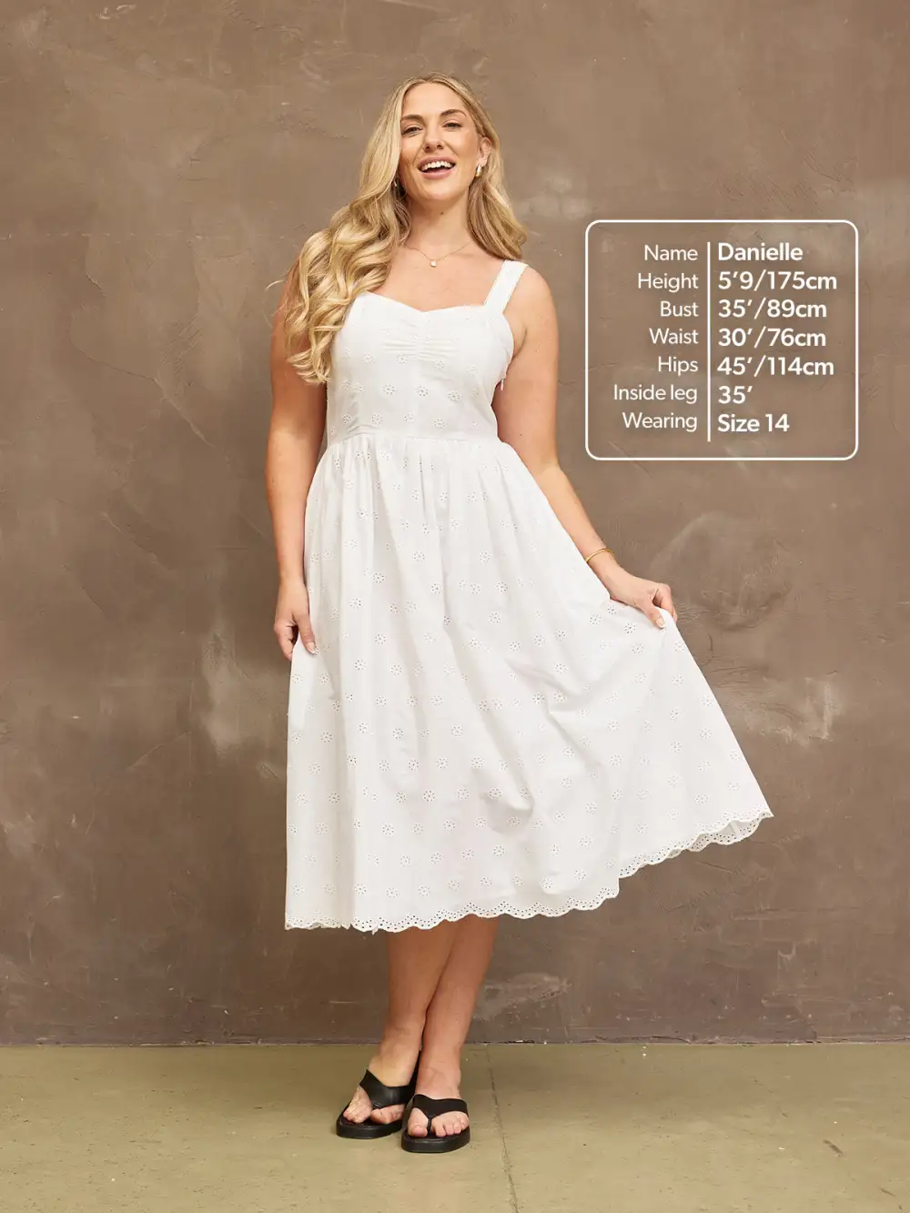 Eloise Broderie Sun Dress