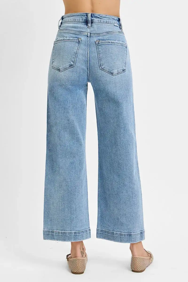 Collared Soft Touch Denim Jeans