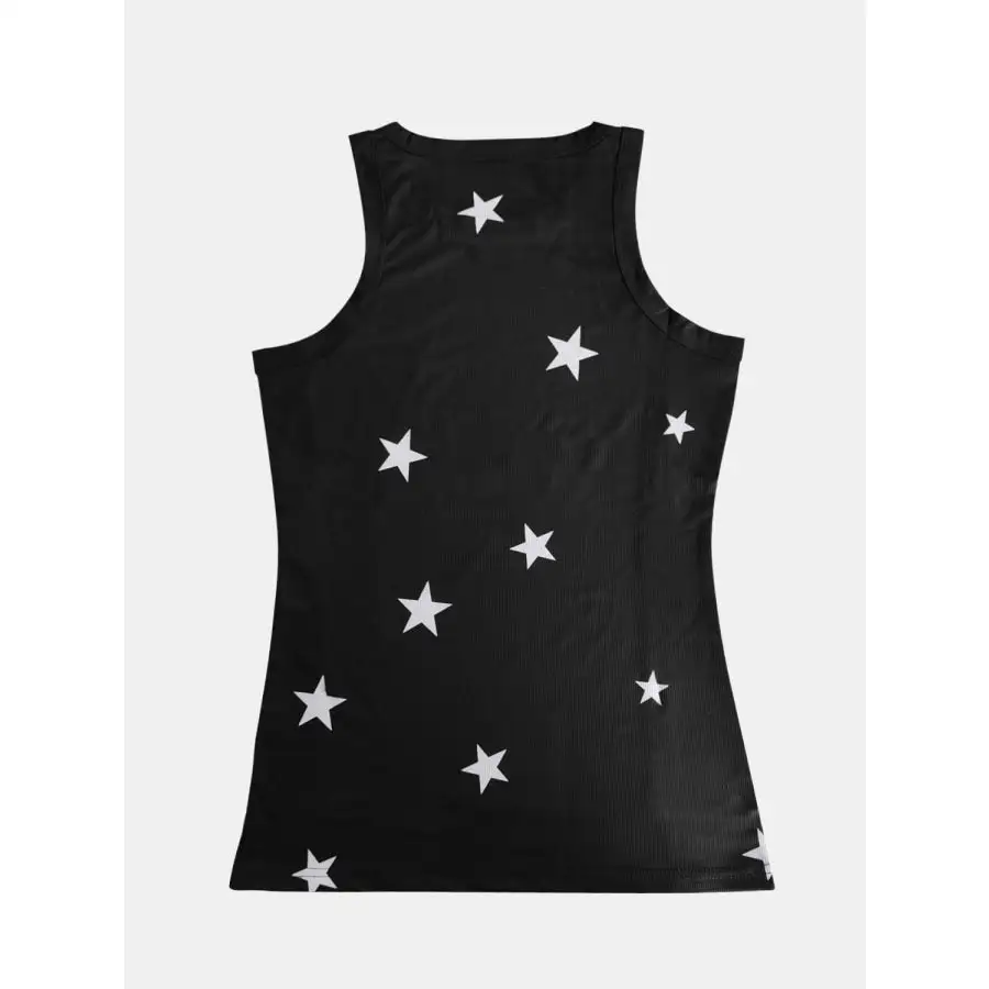 Full Size Star Round Neck Tank