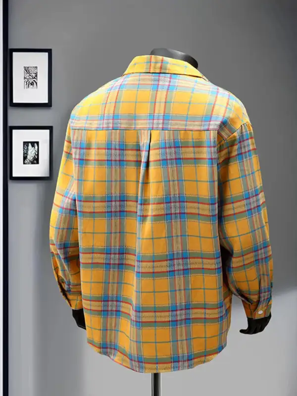 Classic Plaid Long Sleeve Shirt