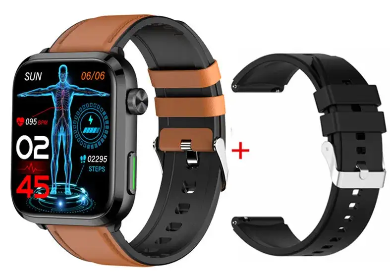 LaserHealth Pro® - Stabilize blood pressure, control blood sugar, uric acid and blood Lipid Smartwatch
