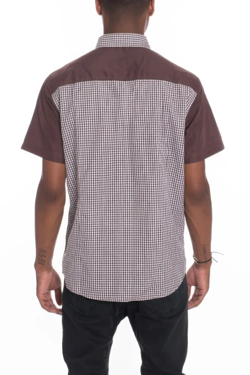 Men's Casual Short Sleeve Button-Down Shirts