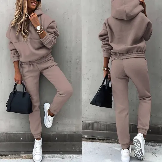 Knit Hooded Active Set