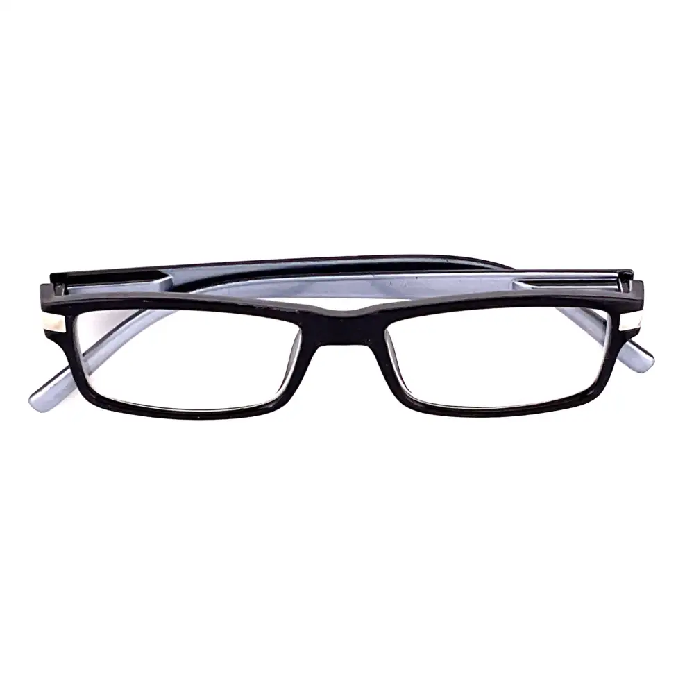 Classic Rectangular Spring-Hinge Reading Glasses