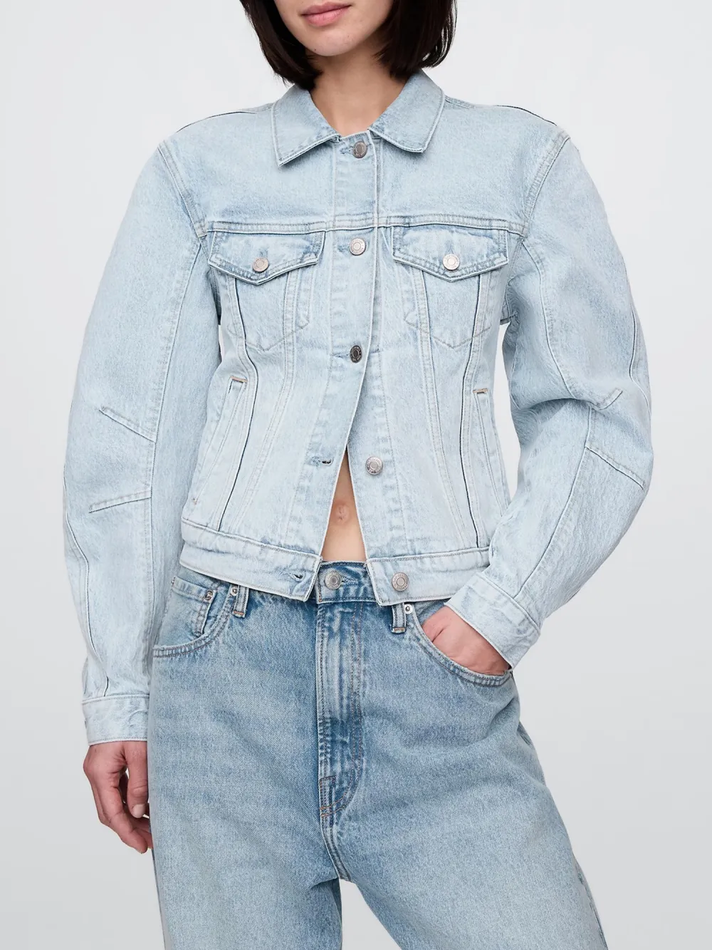 Fitted Crop Top Jacket