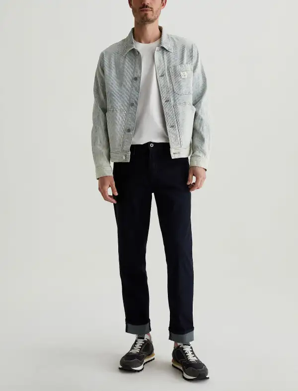 Men's Relaxed Tapered Cuffed Jeans