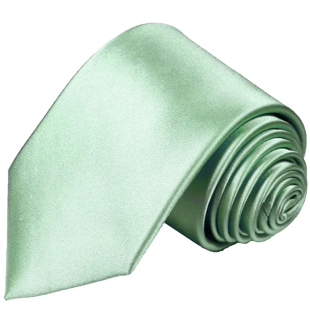 Polished Silk Solid Men's Necktie Accessory Set