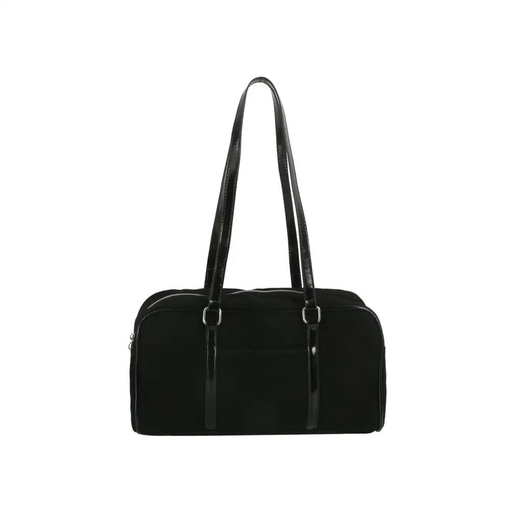 Sleek Suede Shoulder Bag