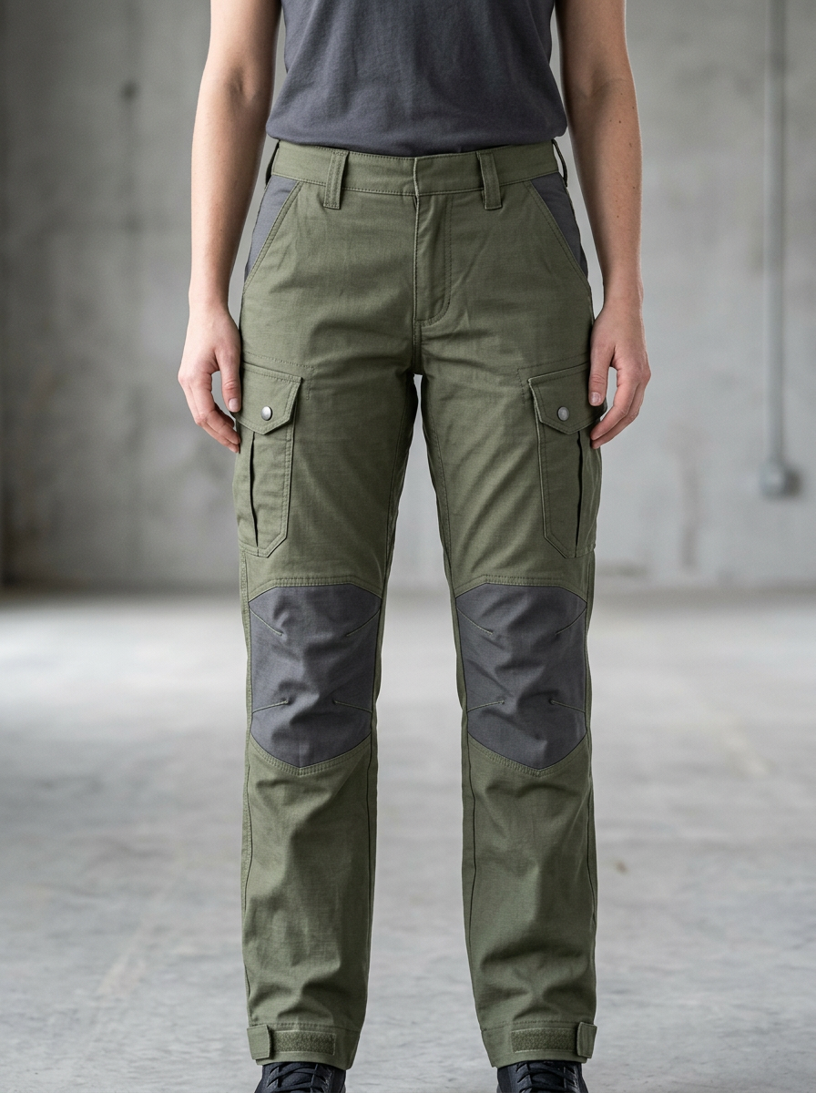 Unisex Reinforced Knee Tactical Work Graphic Pattern Pants
