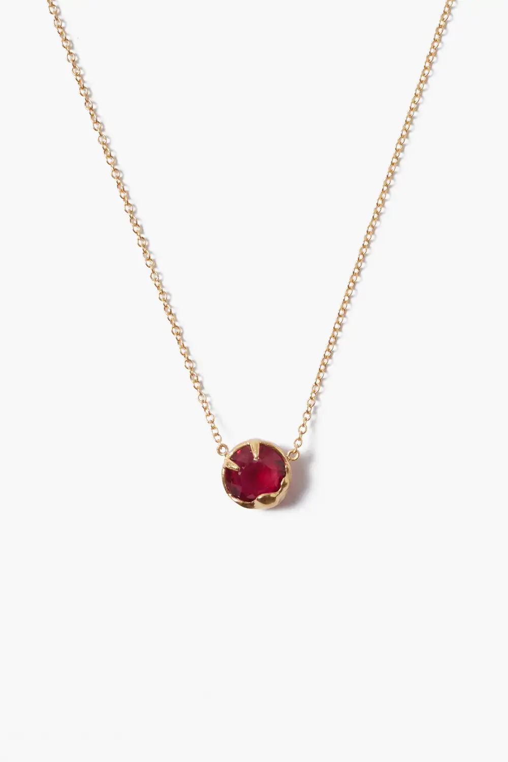 Crystal Accent Pendant Necklace
