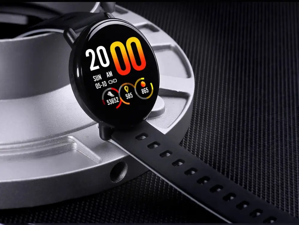 IPS Color Screen Fitness tracker Heart rate monitor Sports smartwatch