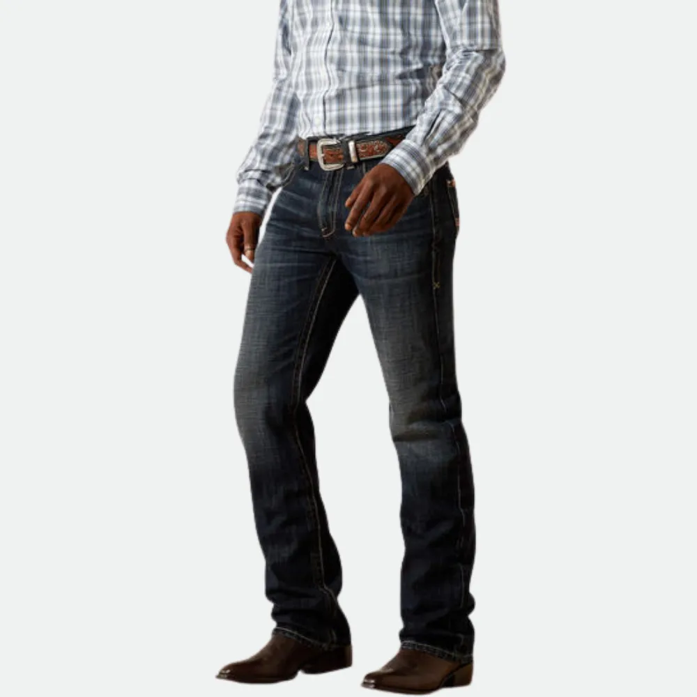 Men's Structured Straight Leg Jeans