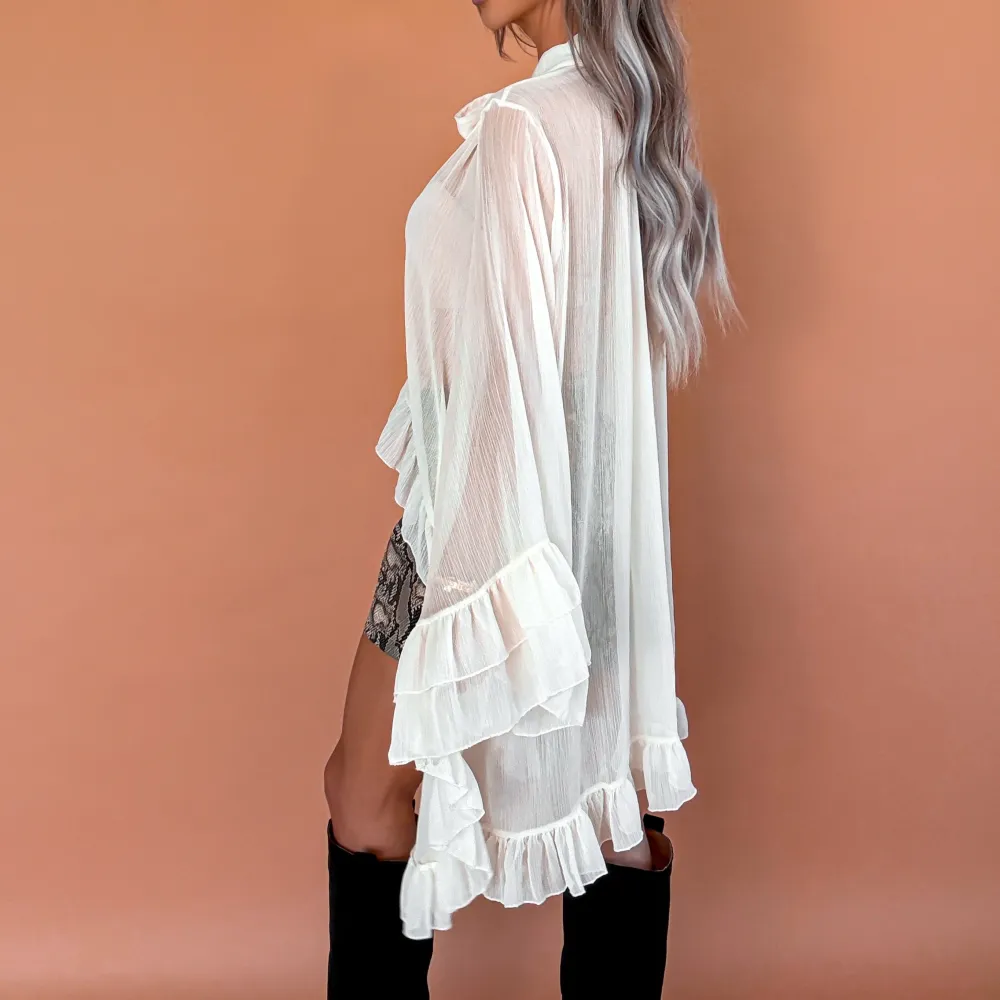 Classic Ruffled Blouse