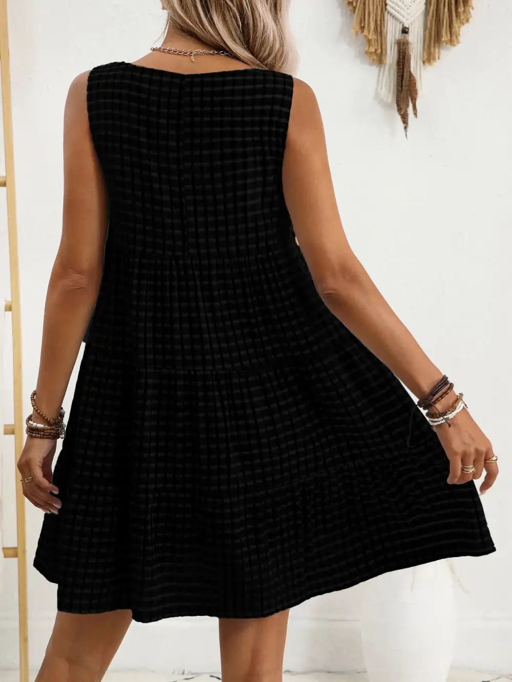 Roma Gingham Dress