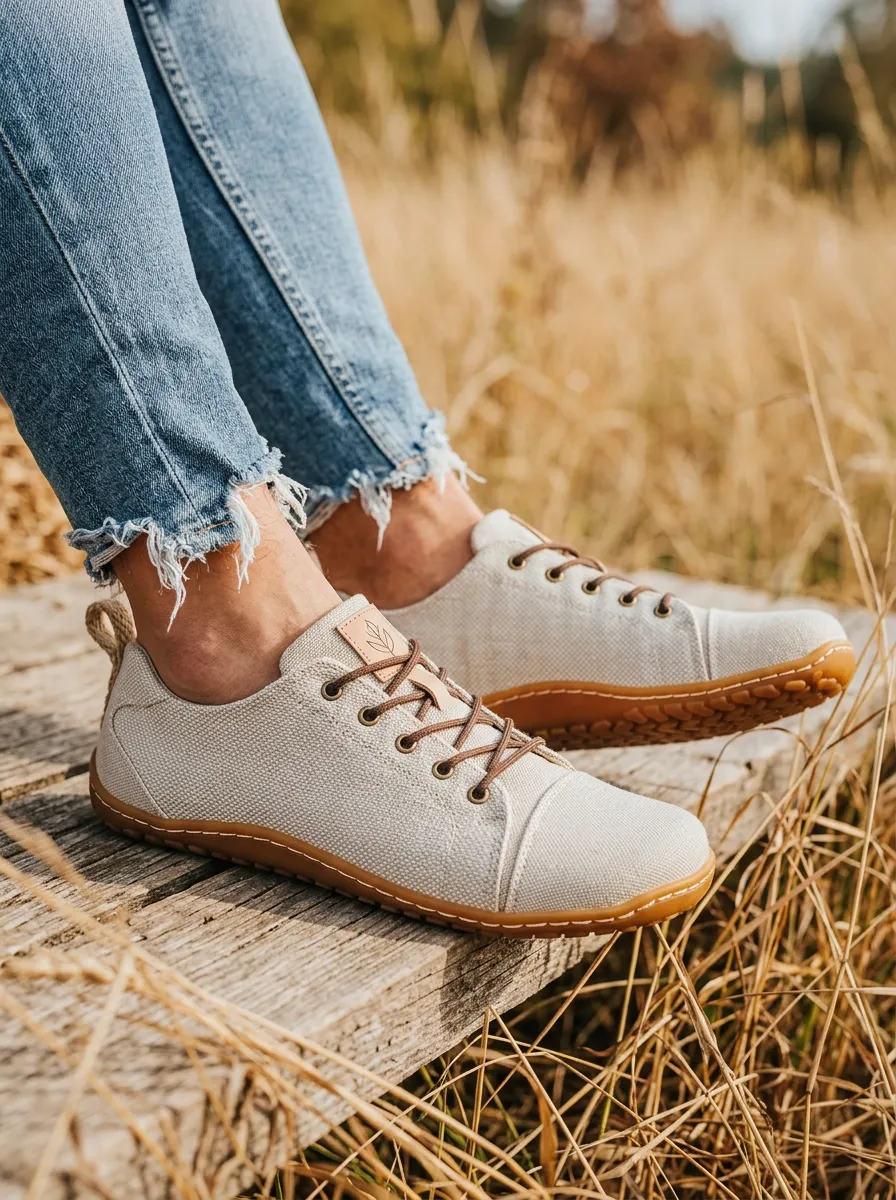 Minimal Minimalist Winter Look Unisex Barefoot Shoes