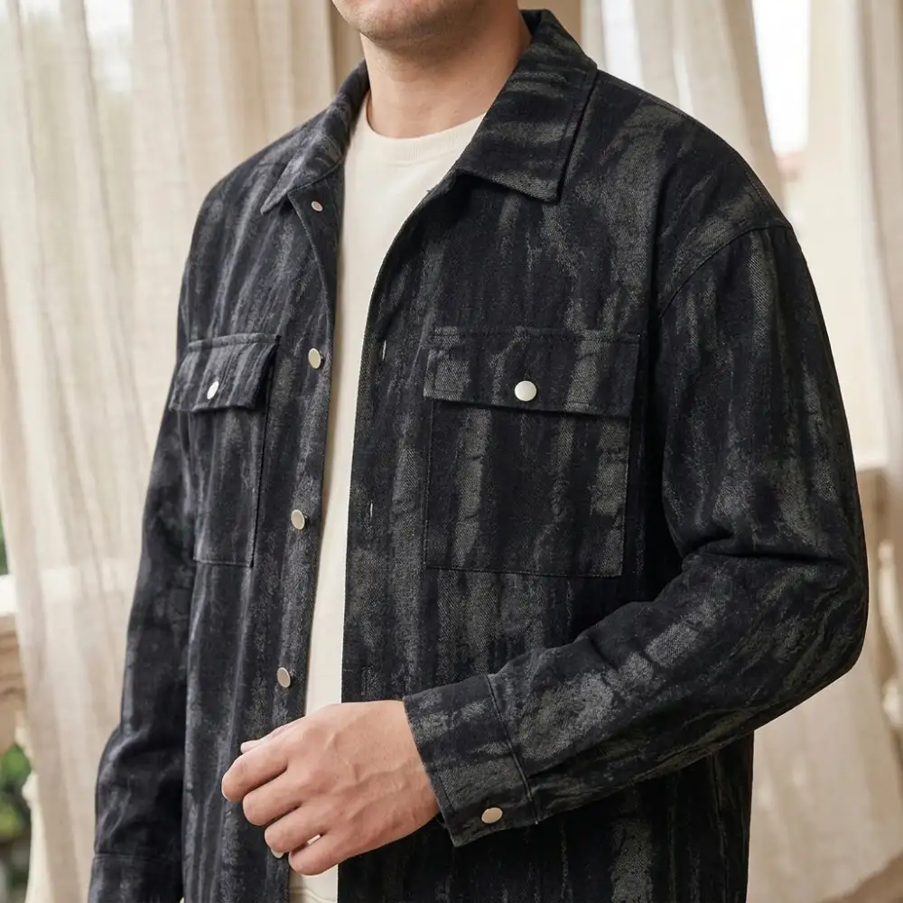 Denim Cotton-Blend Jacket
