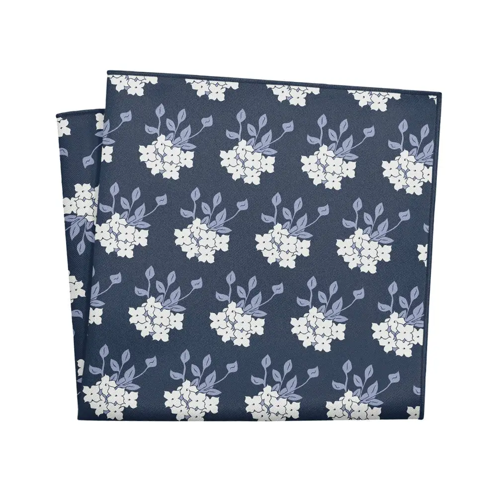 Minimal Classic Floral Pocket Square