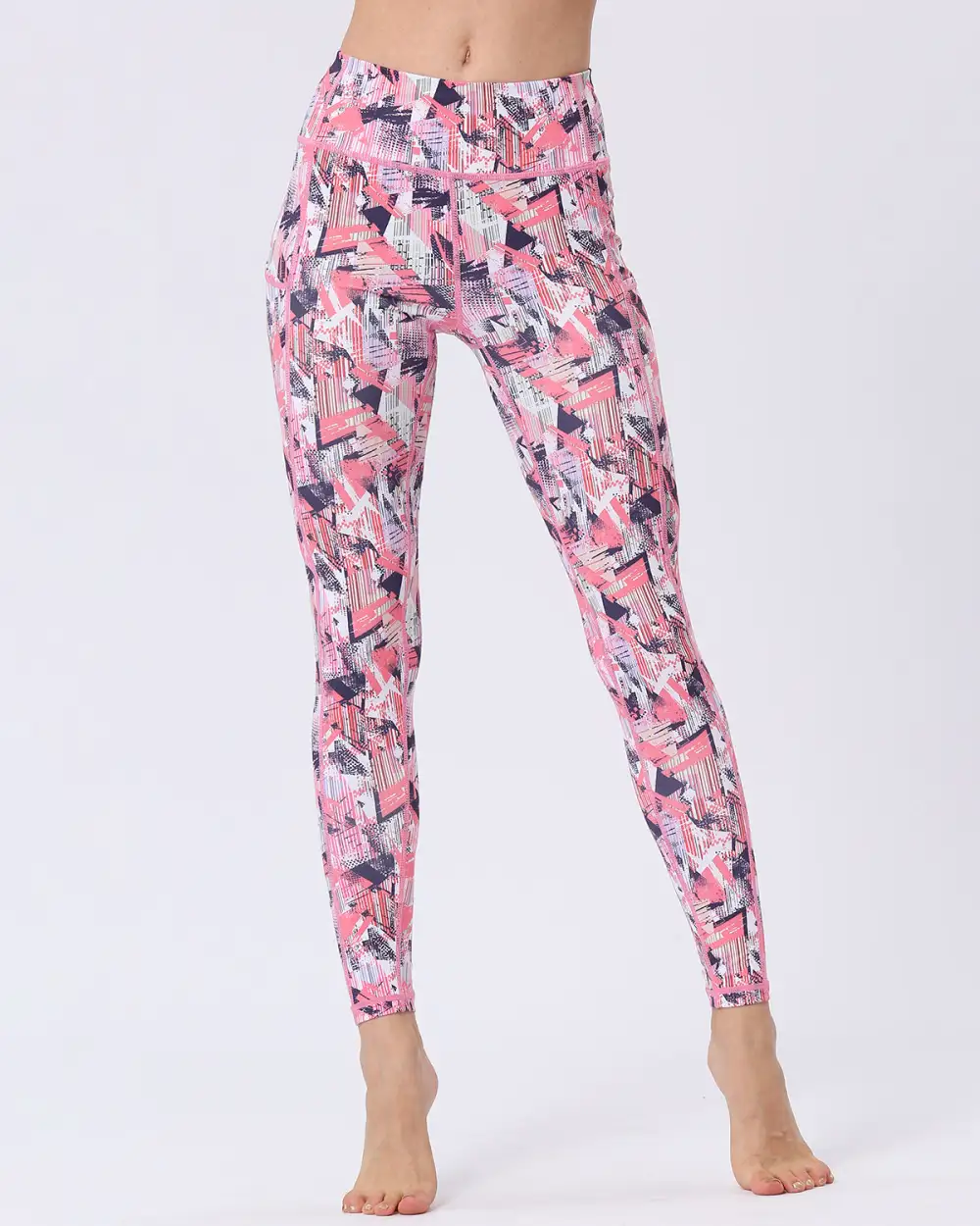 Abstract Pocket Everyday Leggings