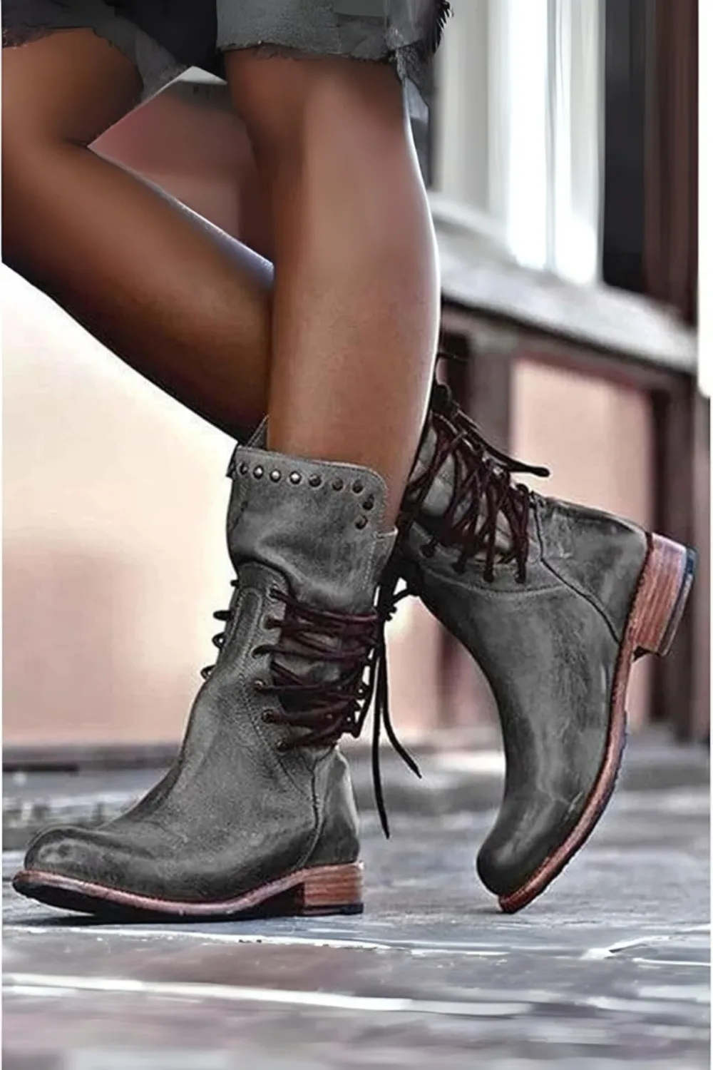 Mid Calf Boots