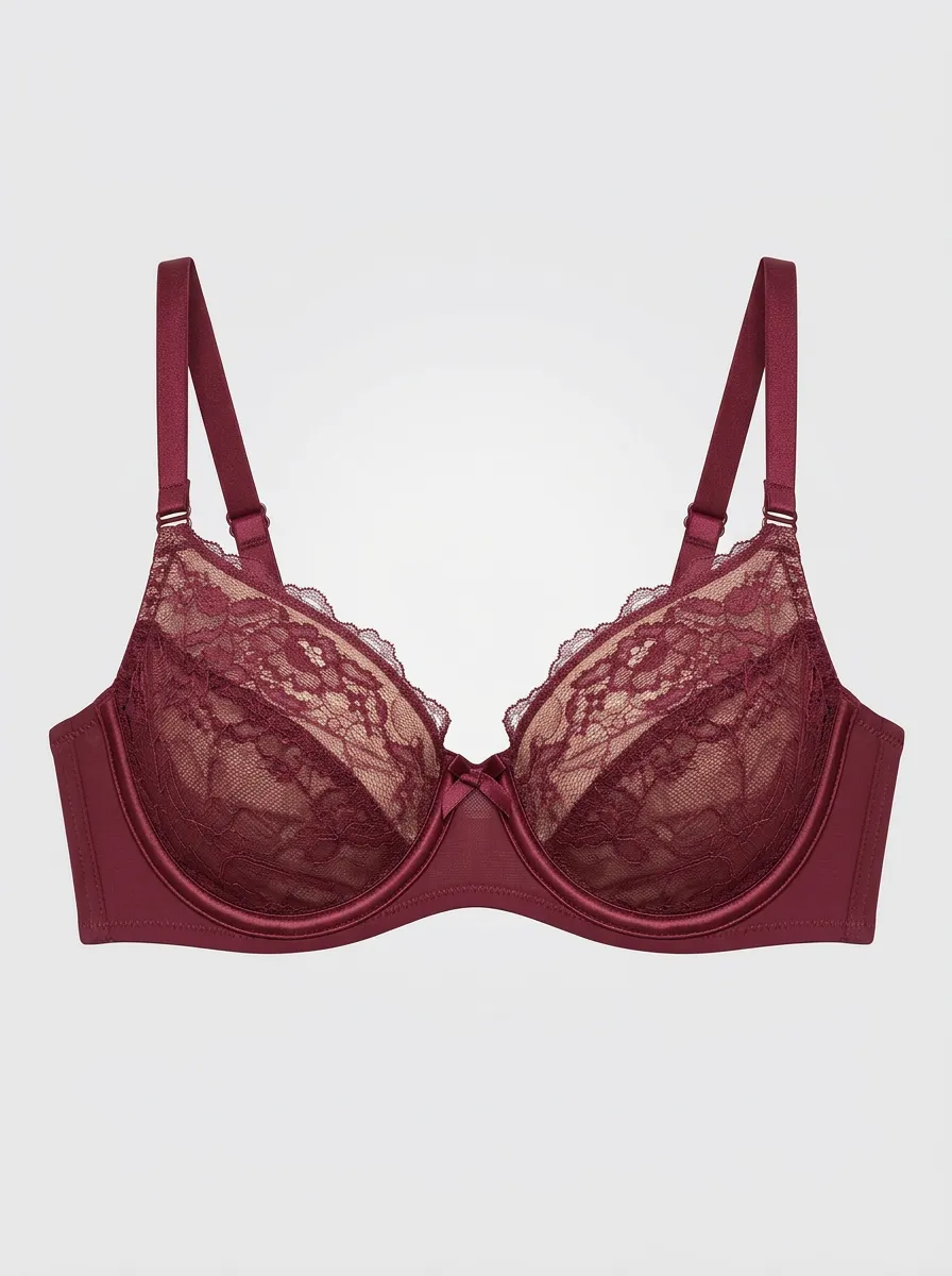 Women's Classic Underwire Floral-Lace Bra